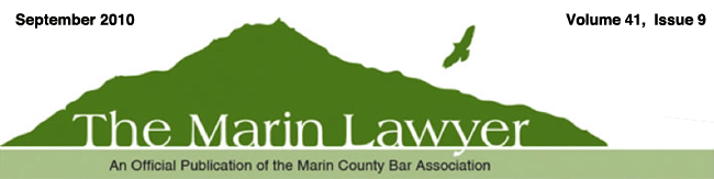 The Marin Lawyer Banner