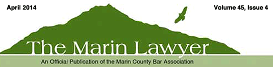 The Marin Lawyer Banner